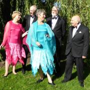 Cast members in the Haworth production of Gilbert and Sullivan's comic operetta Iolanthe