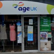 The Age UK shop in Cavendish Street