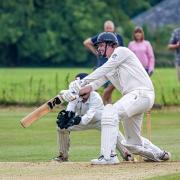 Toby Priestley scored important runs for Harden at the weekend, as they almost snuck a victory against Guiseley.