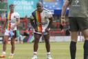 Eddy Pettybourne is to leave Keighley Cougars to retire from professional rugby league. Picture: JT Sports Media