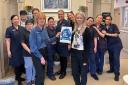 The Springbank Care Home team celebrates the award