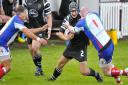 Otley hooker Ben Steele scored a try after coming on as a replacement