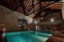 The indoor pool at the Devonshire Arms Hotel & Spa