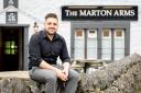 Jimmy Horton, who has been appointed as new hospitality manager at the Marton Arms in Thornton-in-Lonsdale