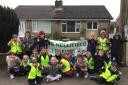Children of Hellifeld Community Primary School who wrote the councillors about saving the Flashes