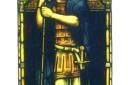 The Joshua stained glass window