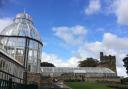The glasshouse at Cliffe Castle