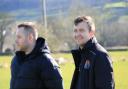 Luke Lavery (left) and Matt Cavanagh (right) have become joint-managers of Silsden's first team. Picture: Silsden AFC.