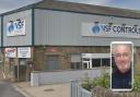 NSF Controls Ltd and inset, Mick Bugeja, who has retired after 52 years