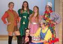 Dick Whittington with Lady Fiona and Alice Fitzwarren, Sarah Suet, Idle Jack and Tommy the Cat