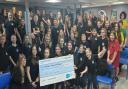 BOLT members with their cheque for Manorlands