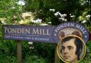 Ponden Mill is staging an event in celebration of Robert Burns, inset