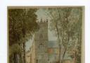 Haworth Parish Church as painted by Joseph Pighills
