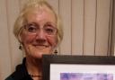 Sandy Smith who taught wax art to Keighley Art Club members
