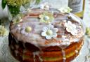 Bramley Apple cake is made by Michelle