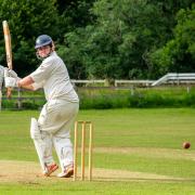 Sutton's Sam Solley made 113 against Gargrave, but his side still lost by six wickets. Picture: Phil Jackson.