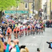 The Tour de Yorkshire comes through Skipton in 2019. Picture Judy Probst