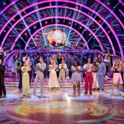 Reaction to being crowned winners of BBC Strictly Come Dancing 2021 (PA)