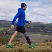 Striding out: Phil Sheridan, of Discover Nordic Walking