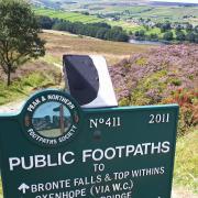 Penistone Hill, at Haworth, where guided walks are taking place