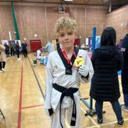 Taekwondo prospect Sam Taylor hails from Keighley.