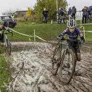 The conditions were treacherous at York Cyclesport, and they even caught out huge prospect Cat Ferguson, as she crashed into a photographer at one point. Picture: Bernard Marsden.