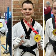 Three youngsters at a Keighley taekwondo school took part in the European Taekwondo Cadet Championships