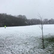 Heavy snow postponed football matches at the weekend