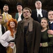 The cast of Sweeney Todd