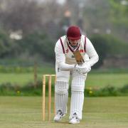 Tom Stordy battled to an unbeaten half-century for Harden but his runs were not enough.