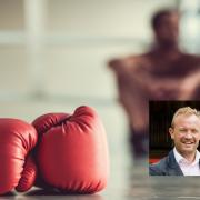 Clever Energy Boilers and Renewables is sponsoring a boxing championships. Inset, Jon Broadbent