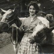 Gladys Emmott at the first Keighley Show