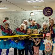 Youngsters have fun with the Bradford Belles