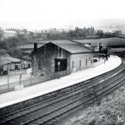 Oxenhope Station in the first decade of the 20th century