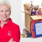 Allison Swaine-Hughes, of the British Heart Foundation, is appealing to people to donate goods