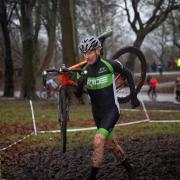 Haworth’s Andy Peace, pictured in recent action at Peel Park, was 10th in the men’s over-50s race at the final round of the National Trophy Series at Tong.