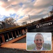 Gareth Griffiths, inset, chief executive of Ecology Building Society