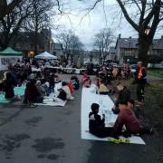 The Ramadan Iftar party in Lund Park