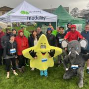 The Modality AWC team at the Keighley 10k