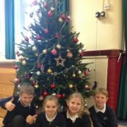 Cowling Primary School gets ready for festive fair