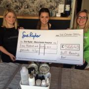 Keighley beauticians buff up their fundraising skills for Manorlands