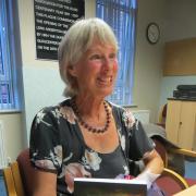 Literary agent Jan Michael, who addressed members of Airedale Writers' Circle