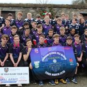 Parkside School left the snow behind them on their rugby union tour to the Isle of Man