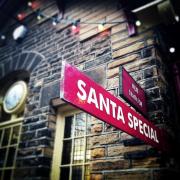 Santa's on his way to the Keighley and Worth Valley Railway. Picture submitted by KWVR