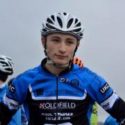 Keighley's Sam Moses, who is bidding for a top-five finish in the junior men's race at this weekend's HSBC National Cyclo-Cross Championships at Peel Park