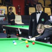 Keighley's Rebecca Granger meets India's Varshaah Sanjeev in the quarter-finals of the Eden Ladies' World Snooker Championship in Singapore