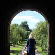 Into the garden at East Riddlesden Hall