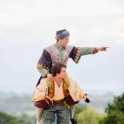 A scene from The Comedy Of Errors which is coming to East Riddlesden Hall