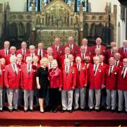 Steeton Male Voice Choir at one of their concerts