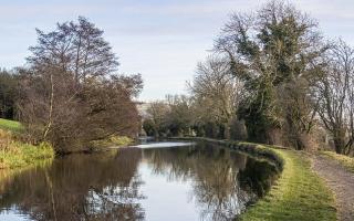 The canal at Kildwick: towpath improvement funding has been welcomed